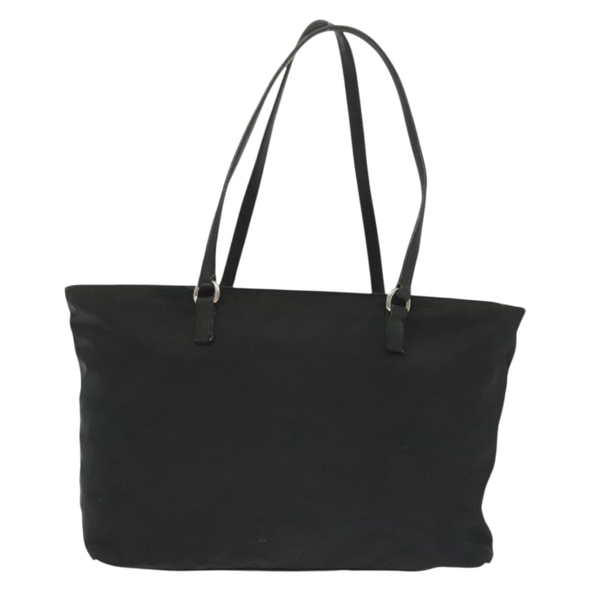 Prada Vintage Tote Tessuto, BLACK, NYLON, Tote bag