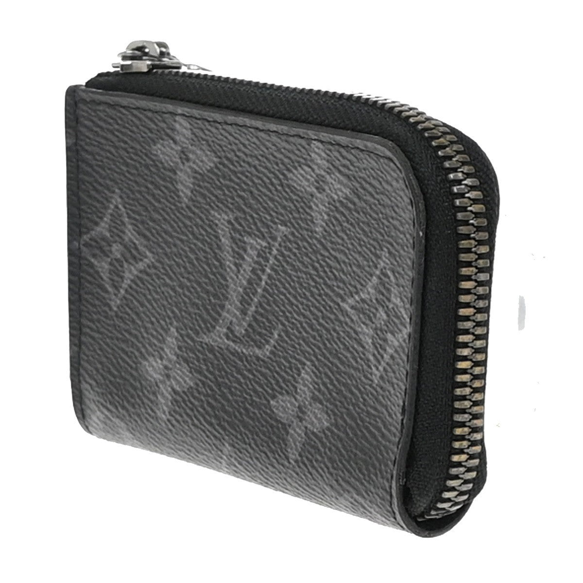 Louis Vuitton Eclipse Porte Monnaie Monogram Canvas, BLACK, CANVAS, Wallets
