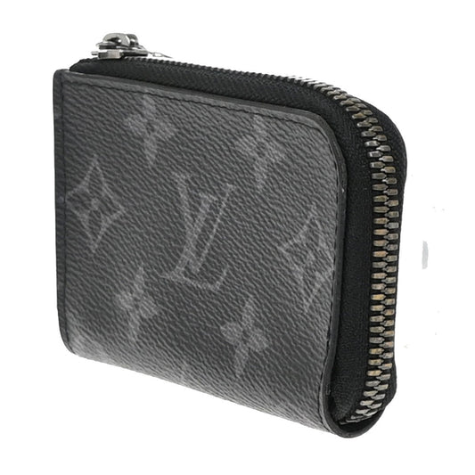 Louis Vuitton Eclipse Porte Monnaie Monogram Canvas, BLACK, CANVAS, Wallets