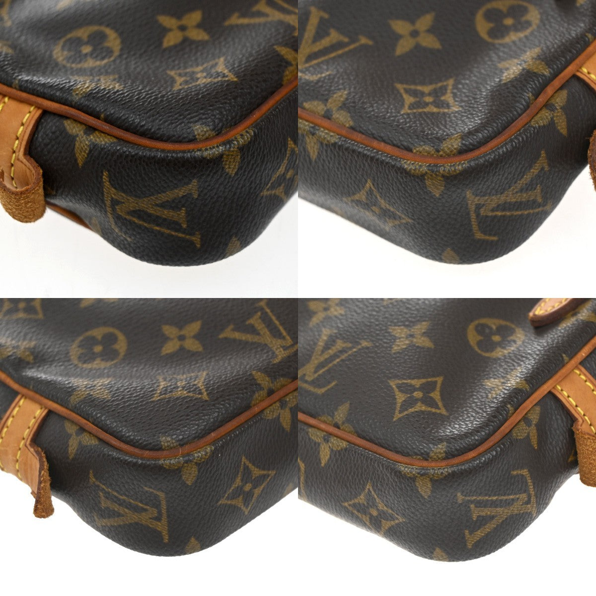 Louis Vuitton Pochette Marly Bandouliere Bag Monogram Canvas, BROWN, CANVAS, Shoulder bag