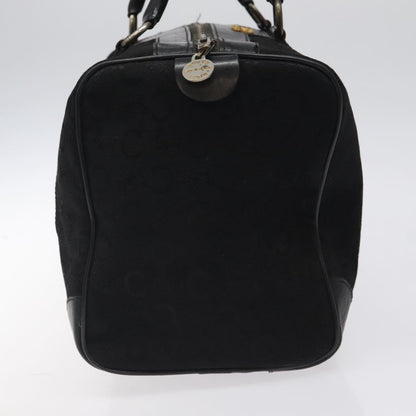 Celine C Sulky Handbag Canvas, BLACK, CANVAS, Handbag