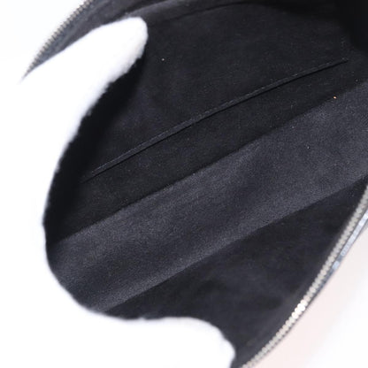 Louis Vuitton Pochette Accessoires NM Electric Epi Leather, BLACK, LEATHER, Clutche & pouche