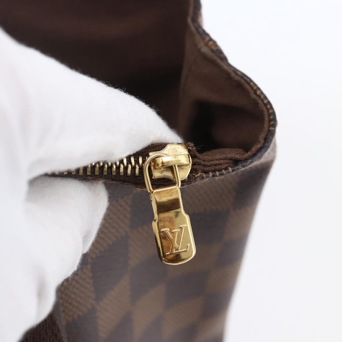 Louis Vuitton Cabas Beaubourg Damier, BROWN, CANVAS, Tote bag