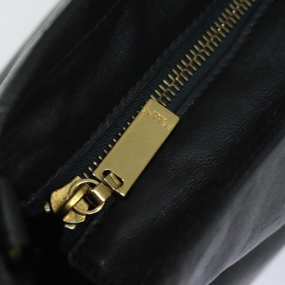 Celine Handbag Leather, BLACK, LEATHER, Handbag