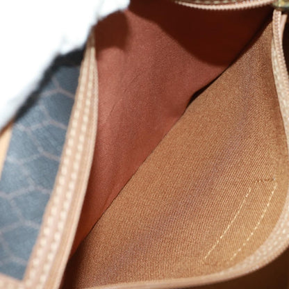 Christian Dior Vintage Honeycomb Boston bag Canvas and Leather, BLACK, CANVAS, Travel bag