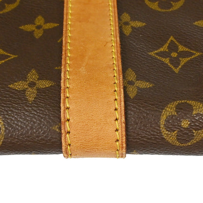 Louis Vuitton Keepall Bandouliere Bag Monogram Canvas, Brown, Canvas, Travel Bag