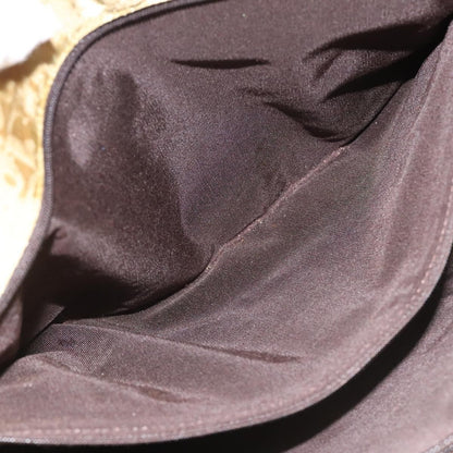 Christian Dior Vintage Trotter Open Tote Diorissimo Canvas, YELLOW, CANVAS, Tote bag