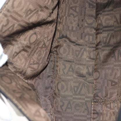 Salvatore Ferragamo Gancini handbag Leather, BLACK, LEATHER, Handbag