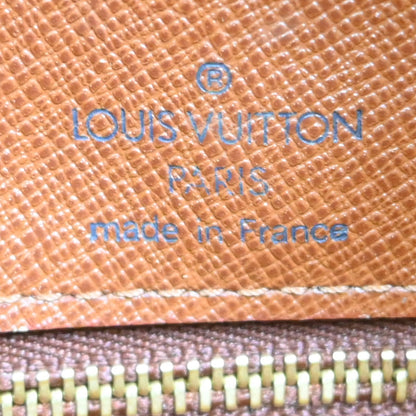 Louis Vuitton Boulogne Handbag Monogram Canvas, Brown, Canvas, Shoulder Bag