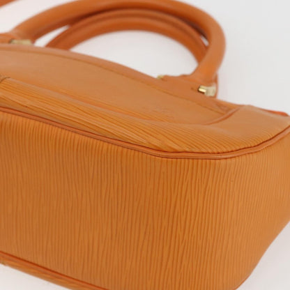 Louis Vuitton Danura Handbag Epi, ORANGE, LEATHER, Handbag