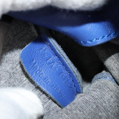 Celine Trio Crossbody Bag Leather, BLUE, LEATHER, Shoulder bag