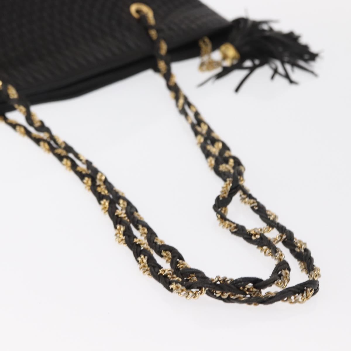 Bally Vintage Shoulder Bag Leather, BLACK, LEATHER, Shoulder bag