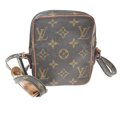 Louis Vuitton Danube Handbag Monogram Canvas, BROWN, CANVAS, Shoulder bag