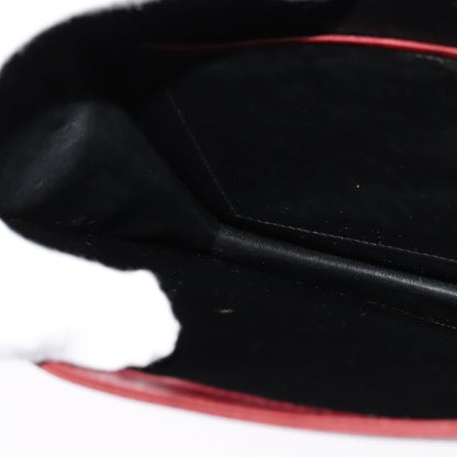 Bally Vintage Shoulder Bag Leather, BURGUNDY, LEATHER, Shoulder bag