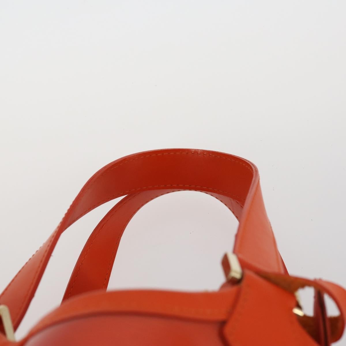 Louis Vuitton Plage Lagoon Bay Handbag Vinyl Epi Leather, ORANGE, LEATHER, Tote bag