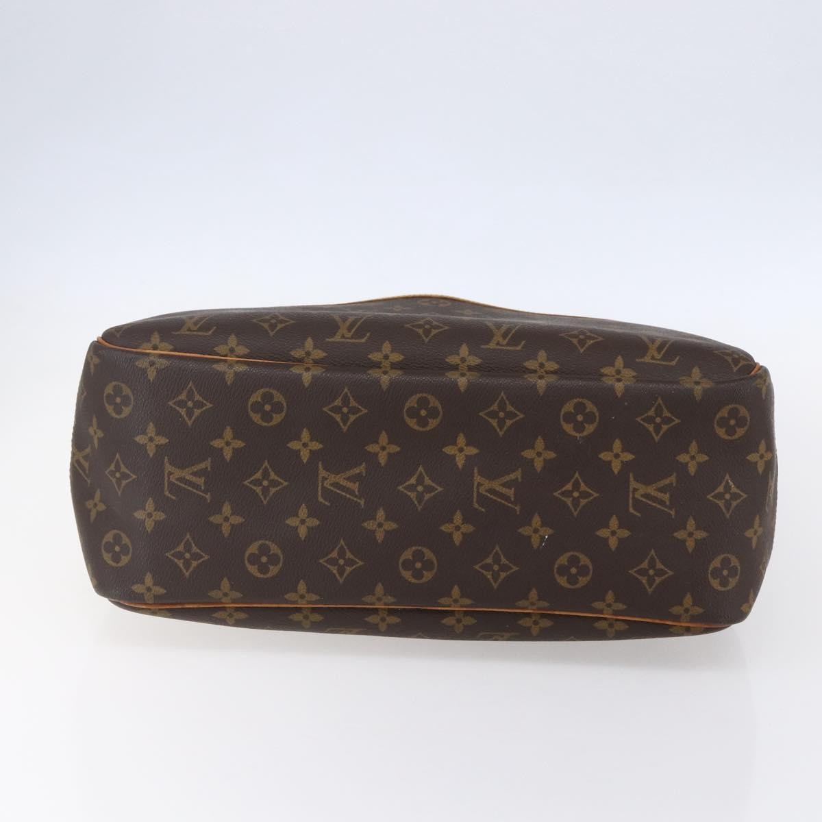 Louis Vuitton Deauville Handbag Monogram Canvas, BROWN, CANVAS, Handbag