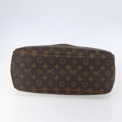 Louis Vuitton Deauville Handbag Monogram Canvas, BROWN, CANVAS, Handbag