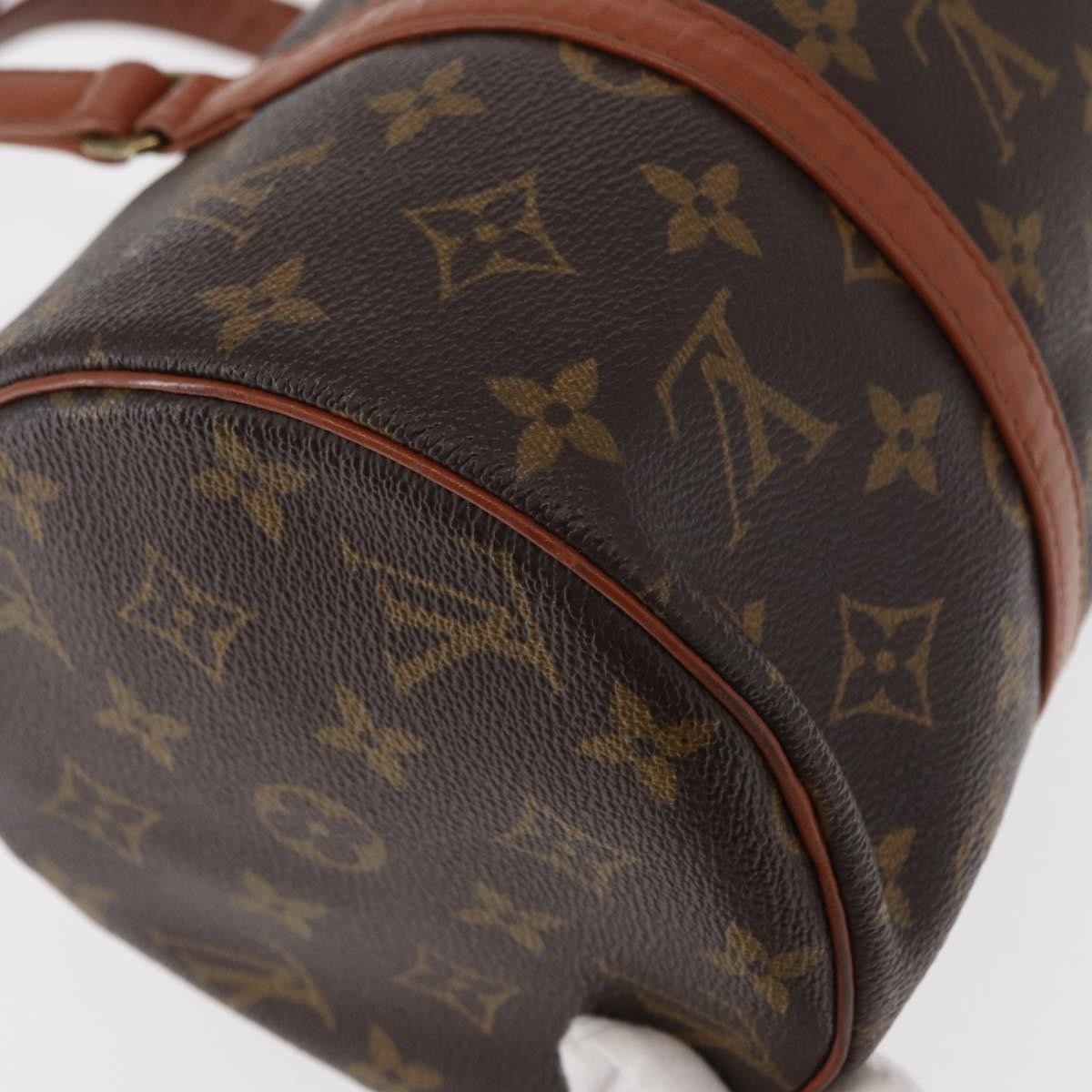 Louis Vuitton Papillon Handbag Monogram Canvas, BROWN, CANVAS, Handbag