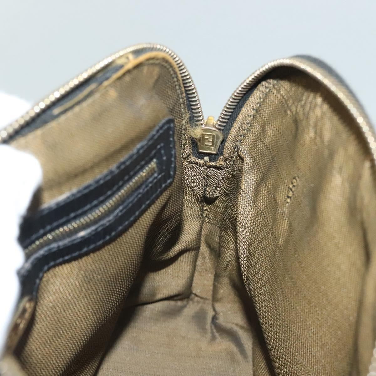 Fendi Vintage Top Handle Dome Bag Leather, BLACK, LEATHER, Handbag