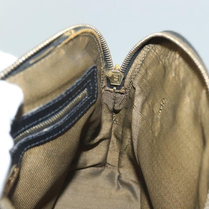 Fendi Vintage Top Handle Dome Bag Leather, BLACK, LEATHER, Handbag