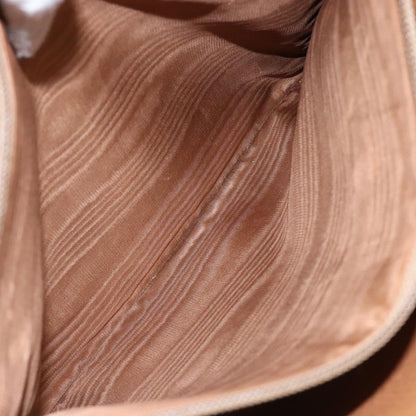 Celine Vintage Macadam Shopper Tote Coated Canvas, BROWN, CANVAS, Tote bag