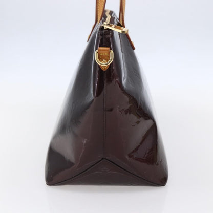 Louis Vuitton Bellevue Handbag Monogram Vernis, PURPLE, PATENT_LEATHER, Tote bag