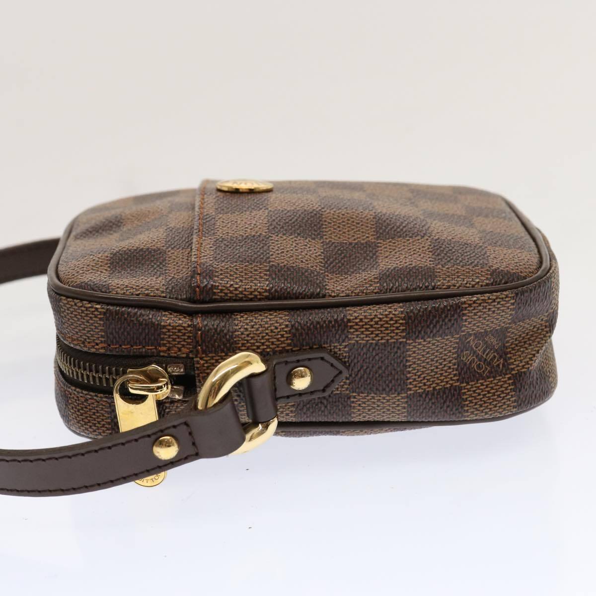 Louis Vuitton Rift Handbag Damier, BROWN, CANVAS, Handbag