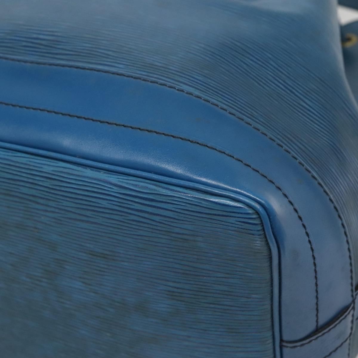 Louis Vuitton Noe Handbag Epi leather, BLUE, LEATHER, Handbag
