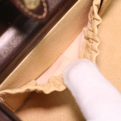 Fendi Vintage Top Handle Lock Box Bag Zucca Canvas, BROWN, CANVAS, Handbag