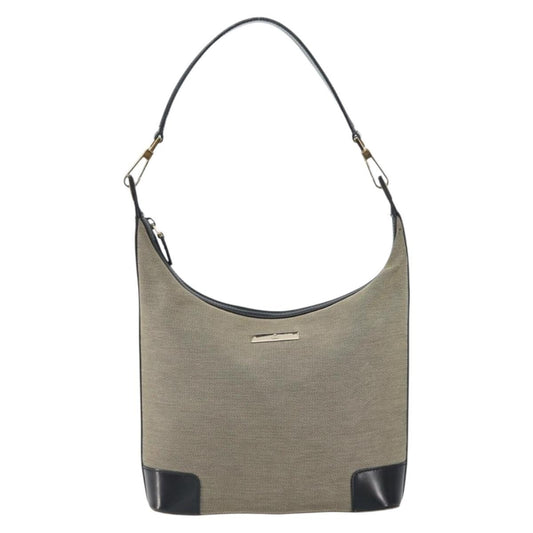 Gucci Zip Hobo Canvas, BEIGE, CANVAS, Shoulder bag