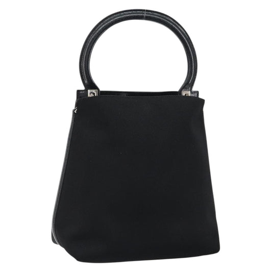 Salvatore Ferragamo Vintage Handbag Nylon, BLACK, NYLON, Handbag
