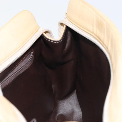 Bally Vintage Chain Shoulder Bag Quilted Leather, BEIGE, LEATHER, Shoulder bag