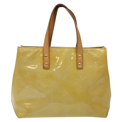 Louis Vuitton Reade Handbag Monogram Vernis, BEIGE, PATENT_LEATHER, Handbag