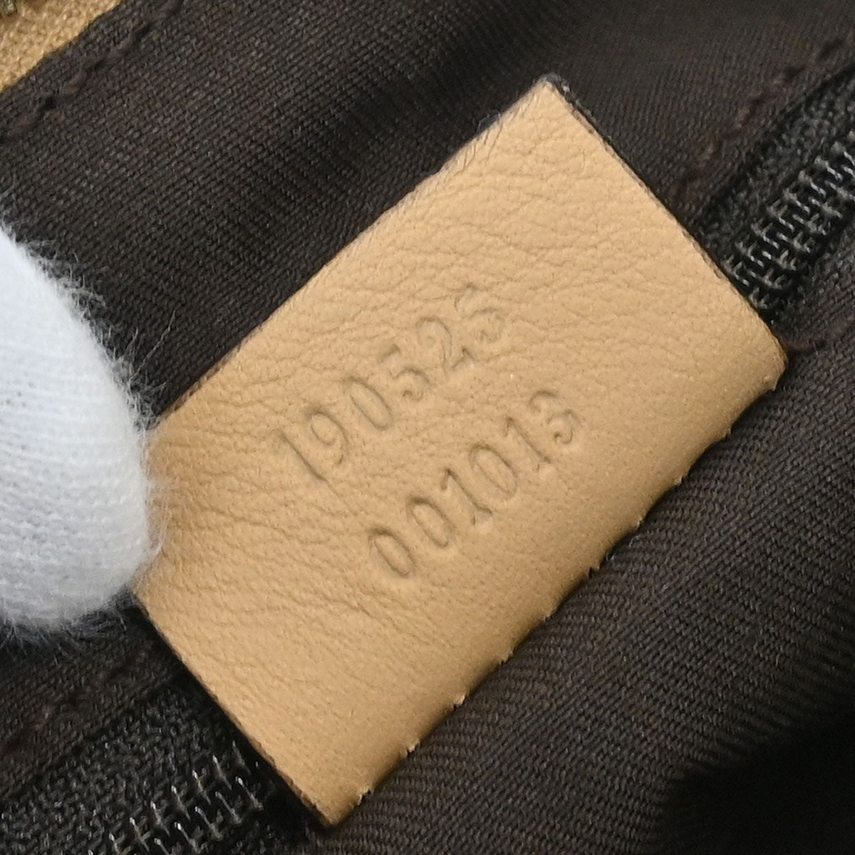 Gucci D Ring Hobo GG Canvas, BEIGE, CANVAS, Handbag