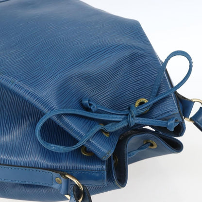 Louis Vuitton Noe Handbag Epi Leather, BLUE, LEATHER, Shoulder bag