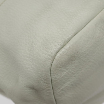 Prada Vintage Handbag Leather, WHITE, LEATHER, Handbag