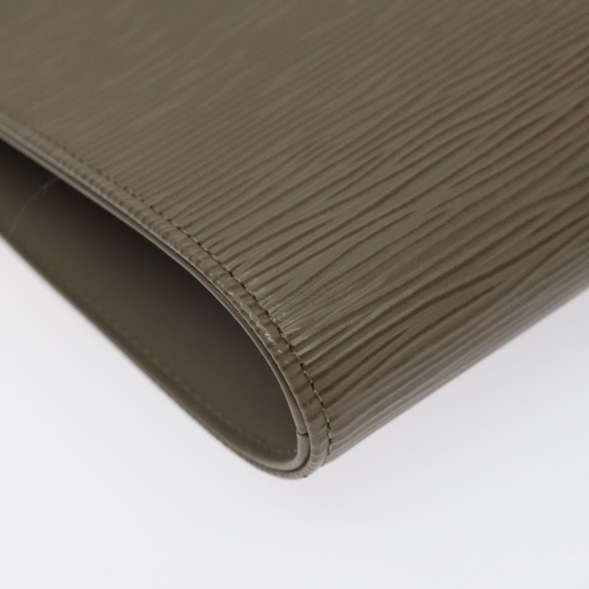 Louis Vuitton Saint Tropez Handbag Epi Leather, GRAY, LEATHER, Shoulder bag