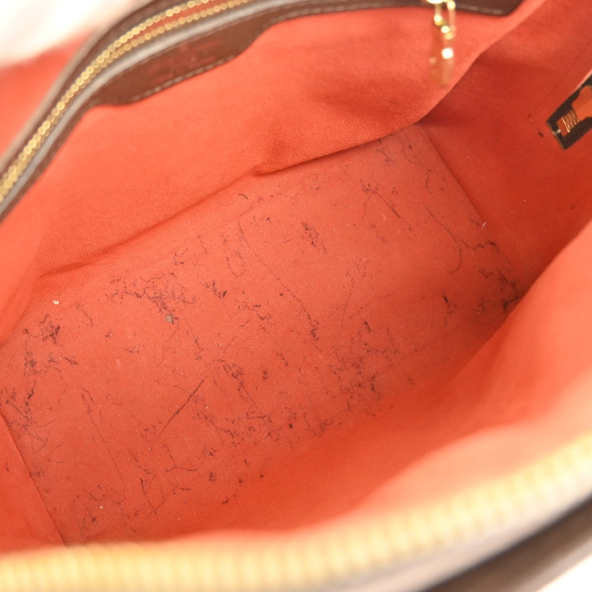 Louis Vuitton Triana Bag Damier, BROWN, CANVAS, Handbag