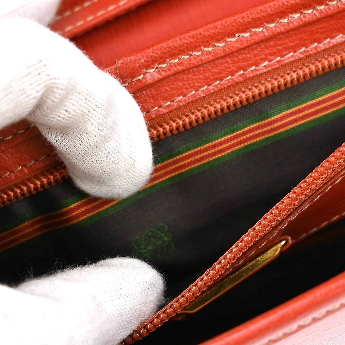 Loewe Velazquez shoulderbag Leather, RED, LEATHER, Shoulder bag