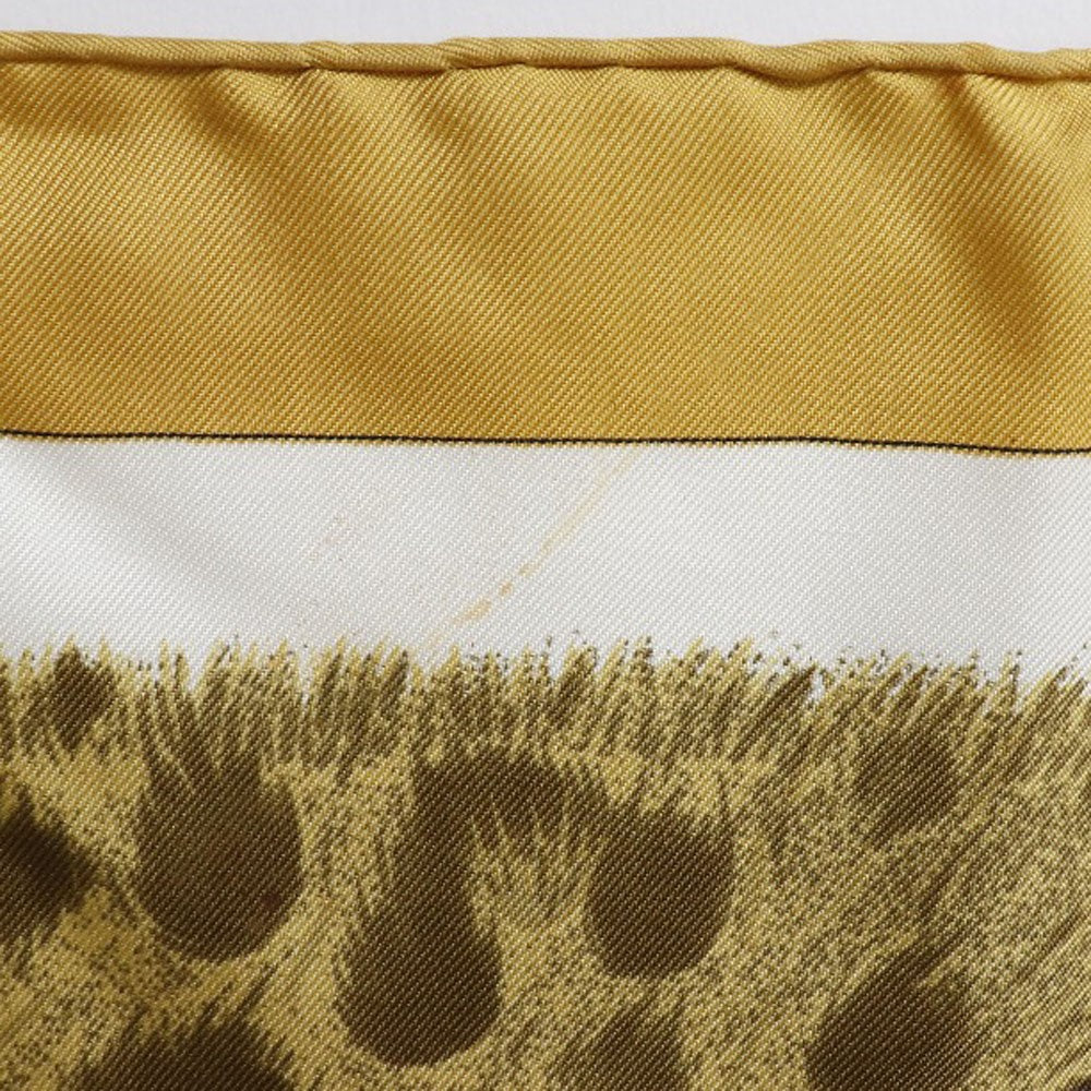 Hermes Carré 90 Silk multicolor, YELLOW, SILK, Scarve & shawl