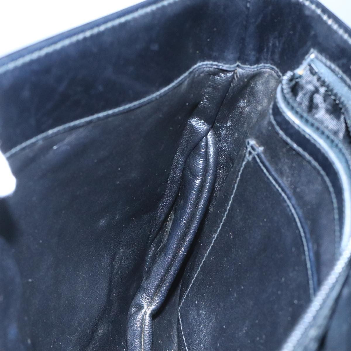 Gucci Vintage Shoulder Bag Leather, BLACK, LEATHER, Shoulder bag