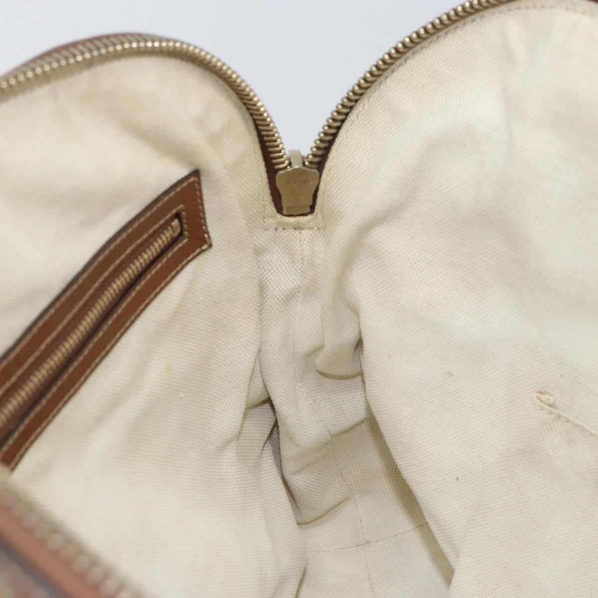 Gucci Bree Dome Tote GG Canvas with Leather, BEIGE, CANVAS, Tote bag