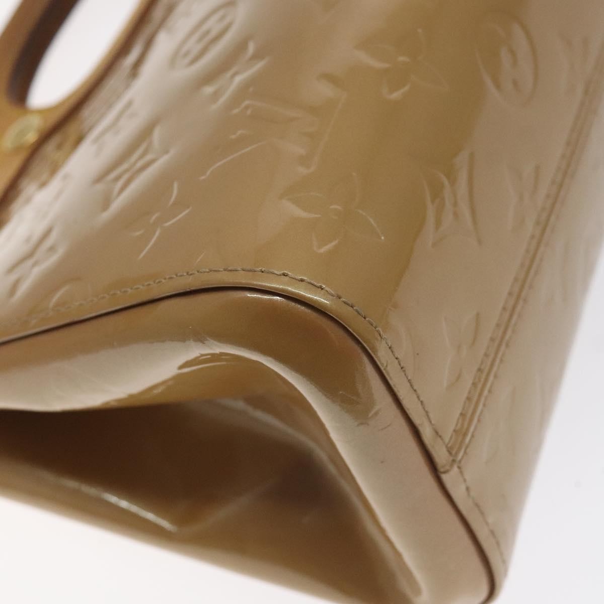 Louis Vuitton Roxbury Drive Handbag Monogram Vernis, CAMEL, PATENT_LEATHER, Handbag