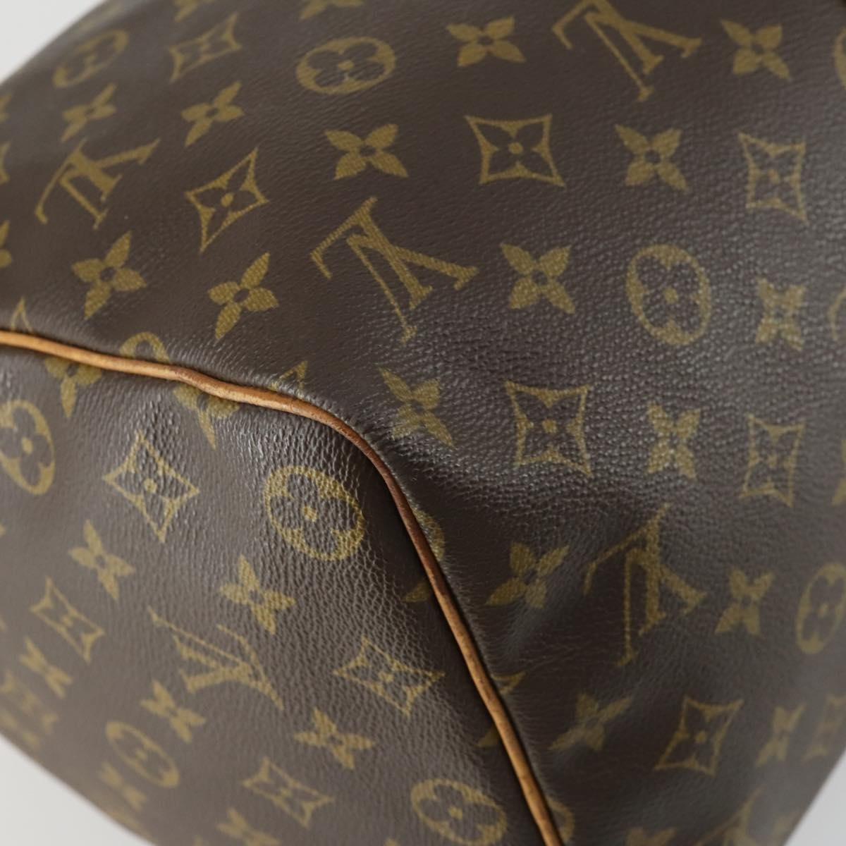 Louis Vuitton Keepall Bag Monogram Canvas, BROWN, CANVAS, Travel bag