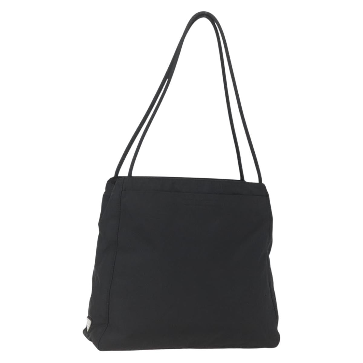 Prada Vintage Tote Tessuto, BLACK, NYLON, Tote bag