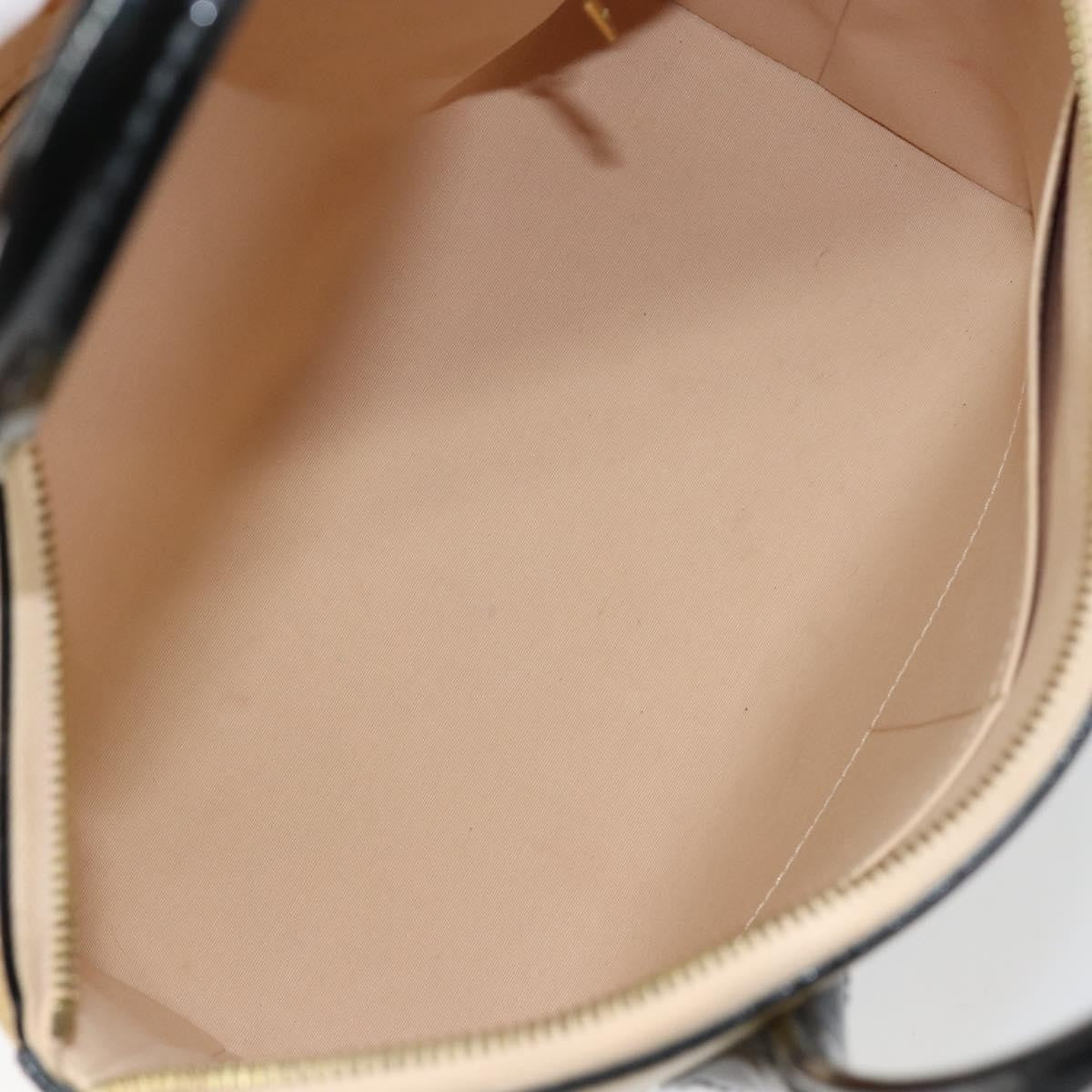 Louis Vuitton Lockit Handbag Monogram Vernis, BEIGE, PATENT_LEATHER, Tote bag