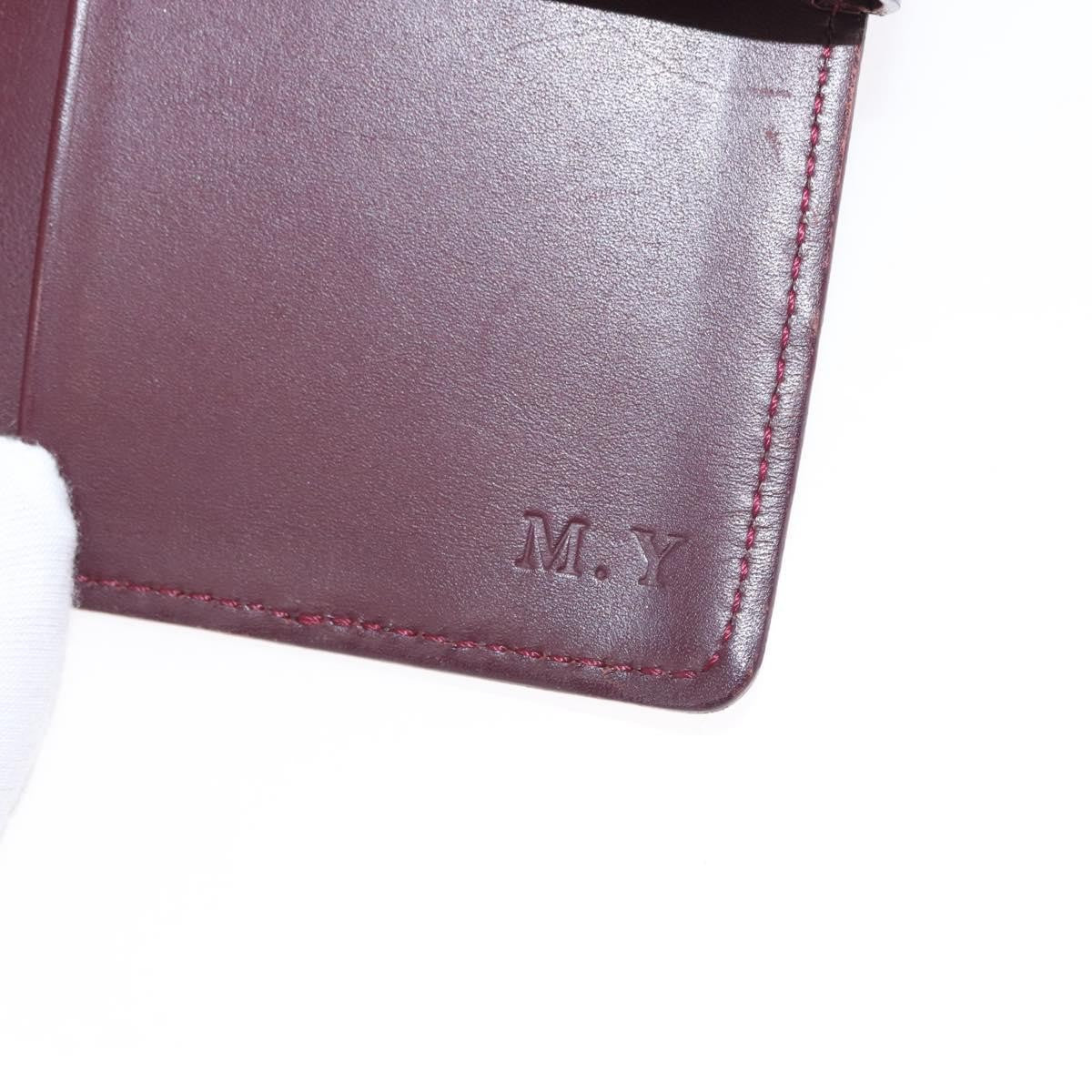 Louis Vuitton Mat Ring Agenda Cover Monogram Vernis, BURGUNDY, PATENT_LEATHER, Clutche & pouche