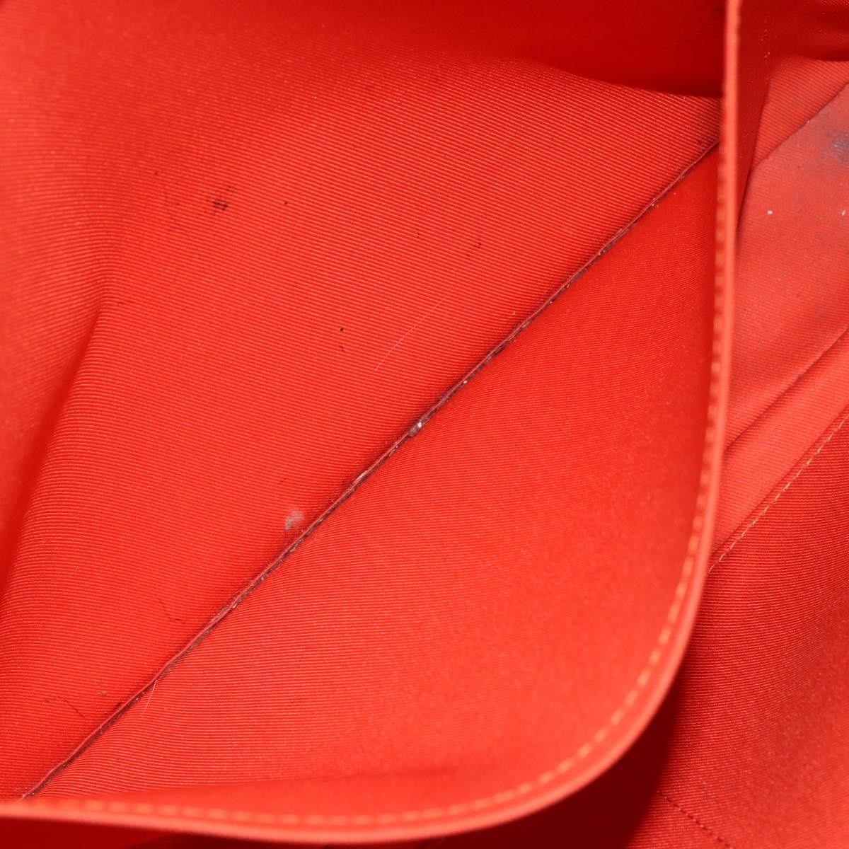 Louis Vuitton Porte-Documents Voyage Briefcase Taiga Leather, ORANGE, LEATHER, Briefcase