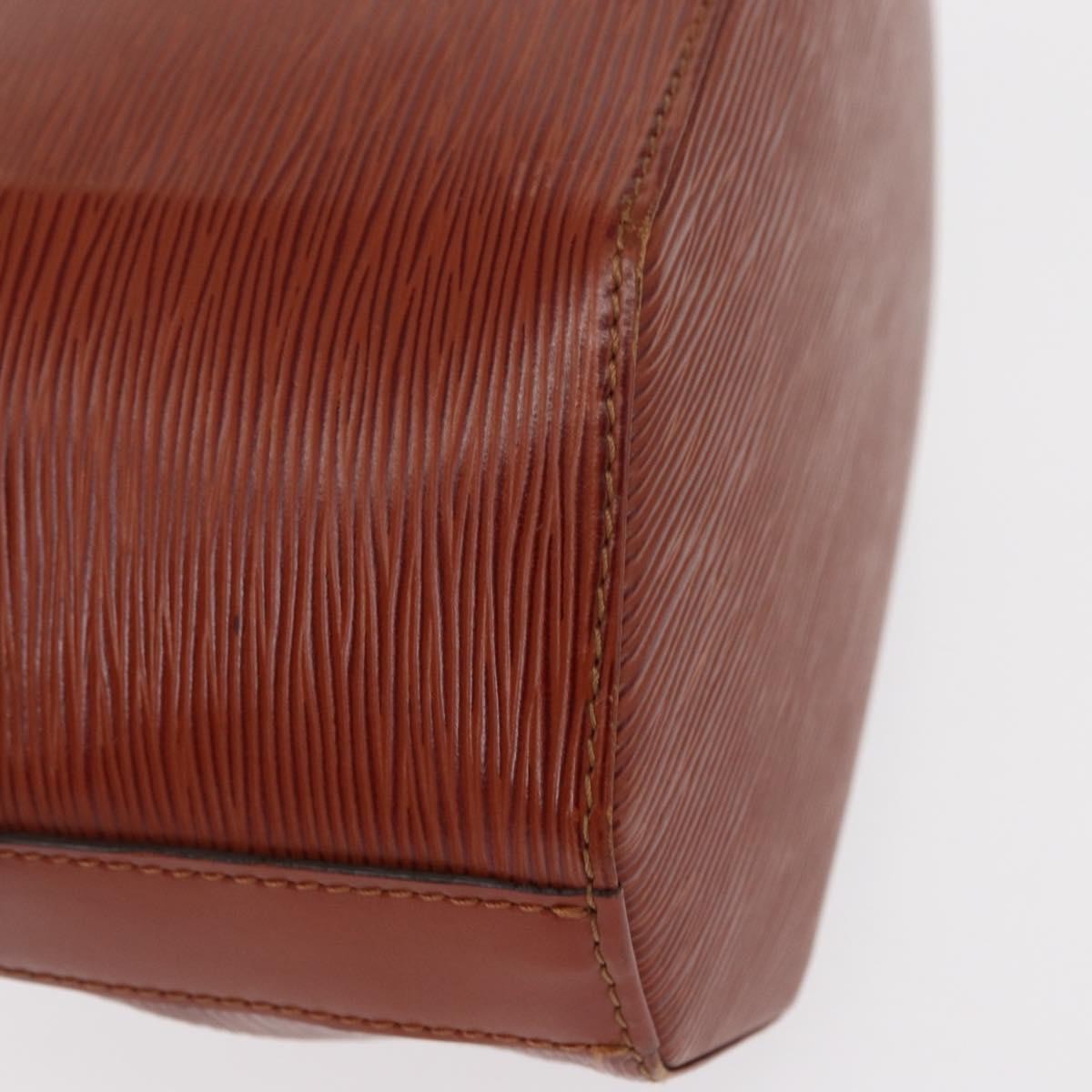 Louis Vuitton Vintage Sac d'Epaule Handbag Epi Leather, BROWN, LEATHER, Shoulder bag