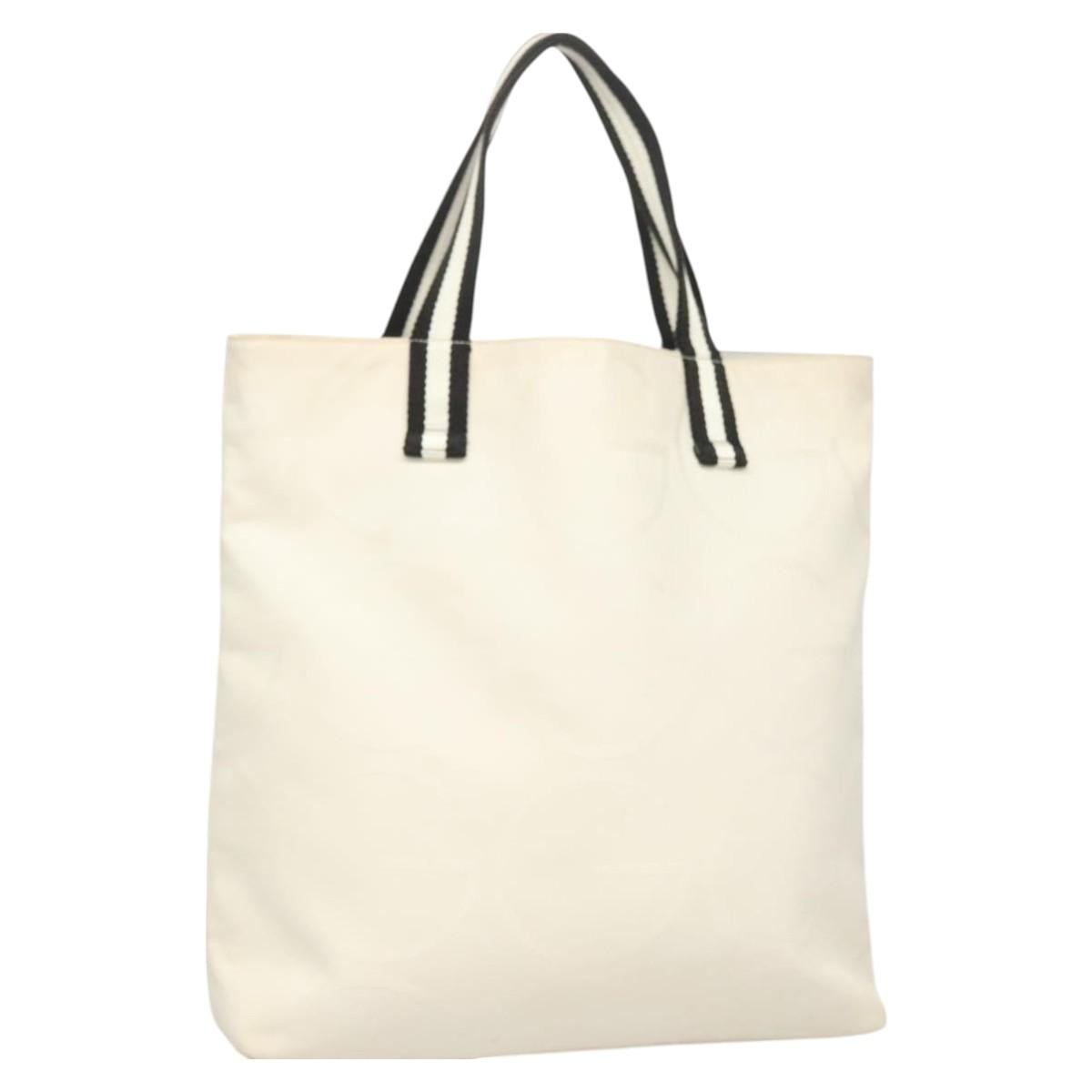 Gucci Tote Bag Canvas, WHITE, CANVAS, Tote bag